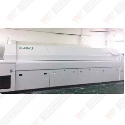 Cheap used and second hand SMT 6/8/10/12 Zones reflow oven