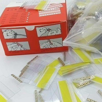 품질 금색 SMT 듀얼 스플라이스 테이프와 구리 클립 Buckle 8mm 12mm 16mm 재료 스플라이싱 공장